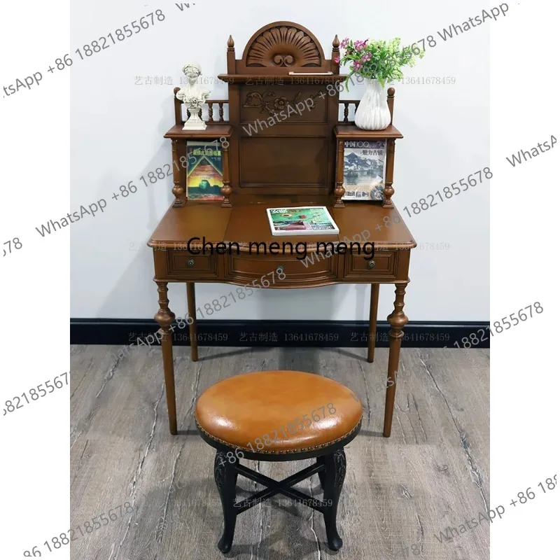 

simple solid wood tenon and mortise haute couture upgraded home writing table original