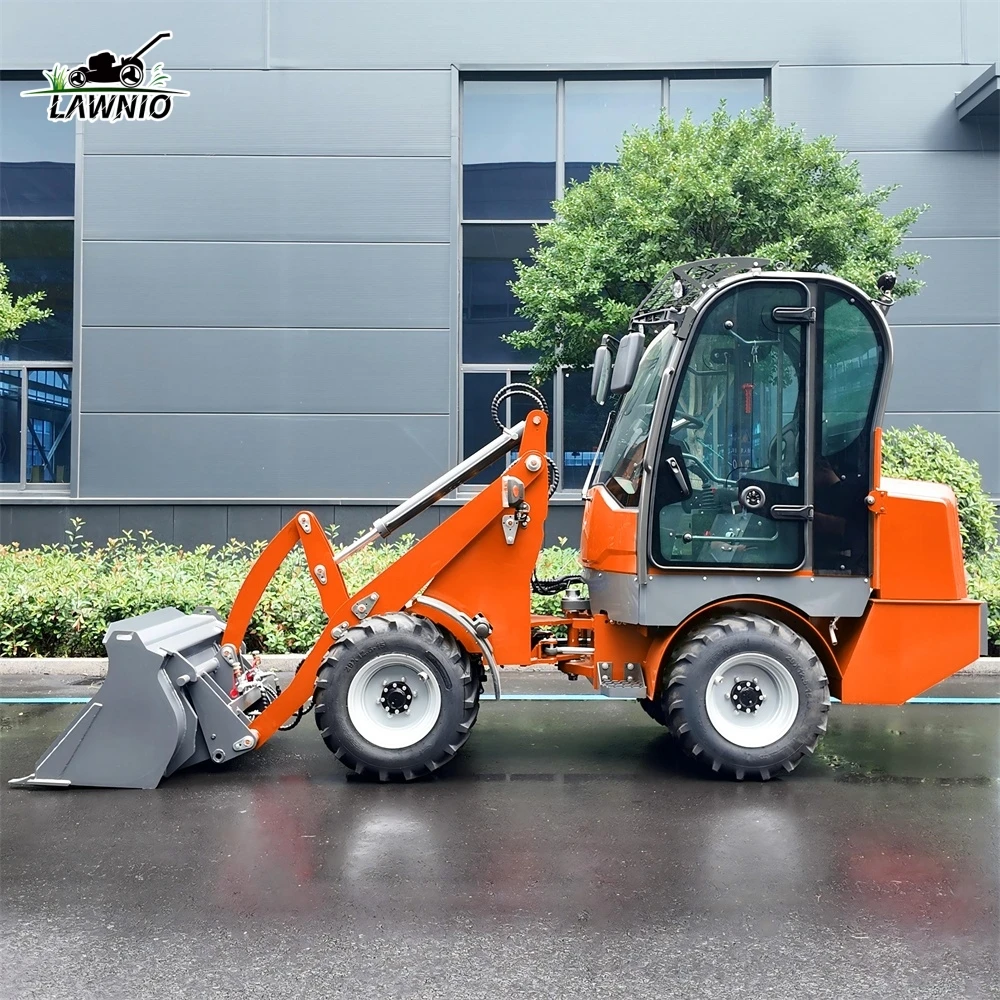 Logo Customization Electric Loader  5kW Hydraulic Motor High Lift and High  for Construction Wheel Loader