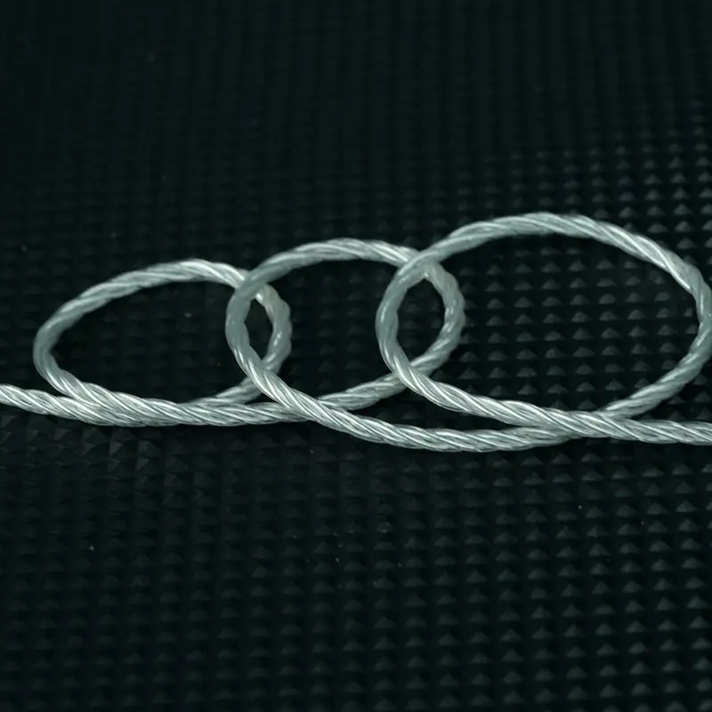 XINHS S105 4-strand coaxial structure single crystal copper silver plated upgrade line - Image 4