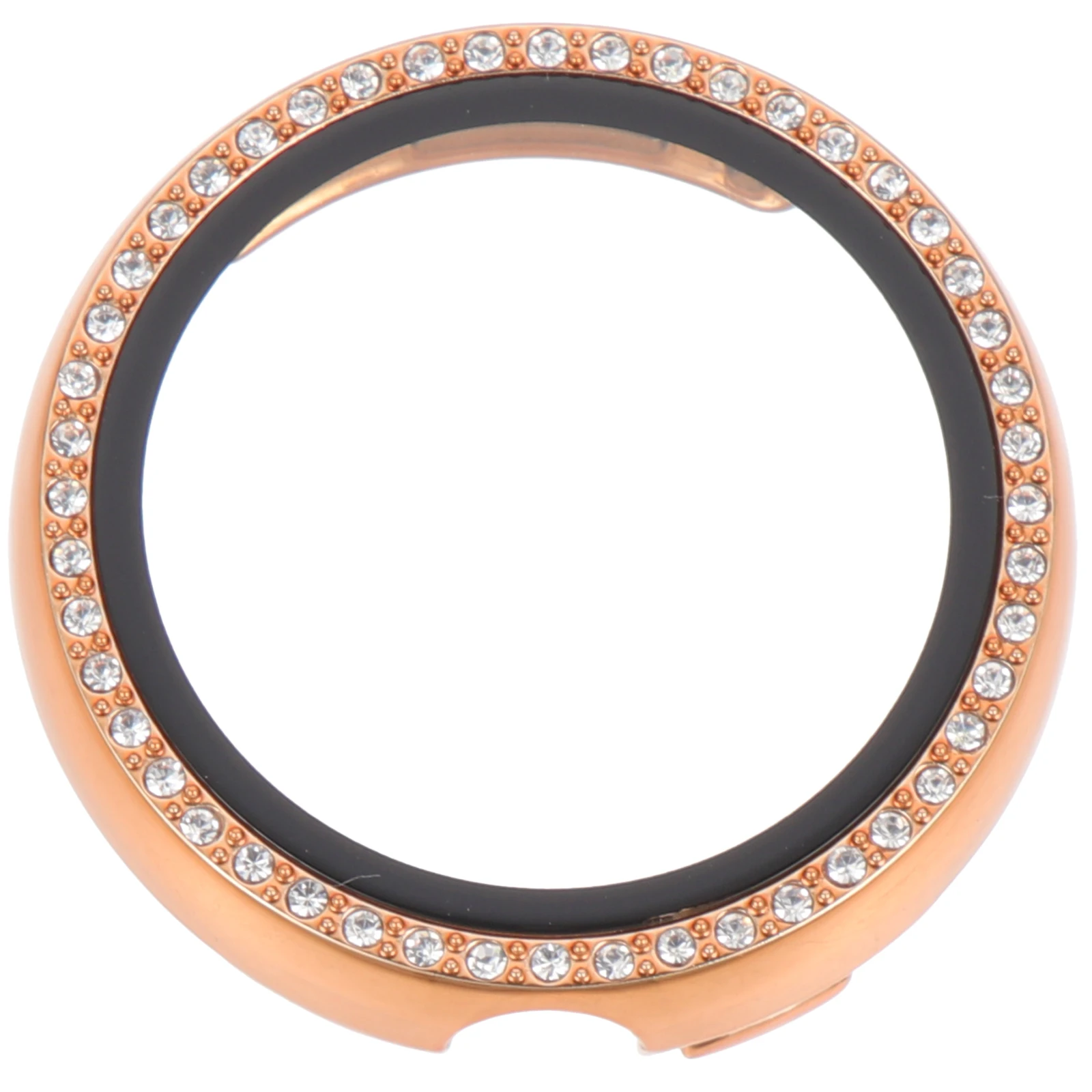 Protetor de tela de strass Smartwatch à prova de arranhões compatível com Google Pixel Watch Shell Protector
