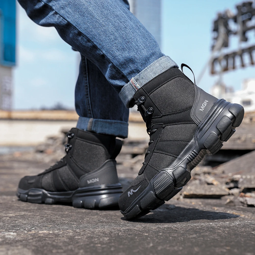 Work Boots Indestructible Safe - Men Shoes Size To Women 评论和价格