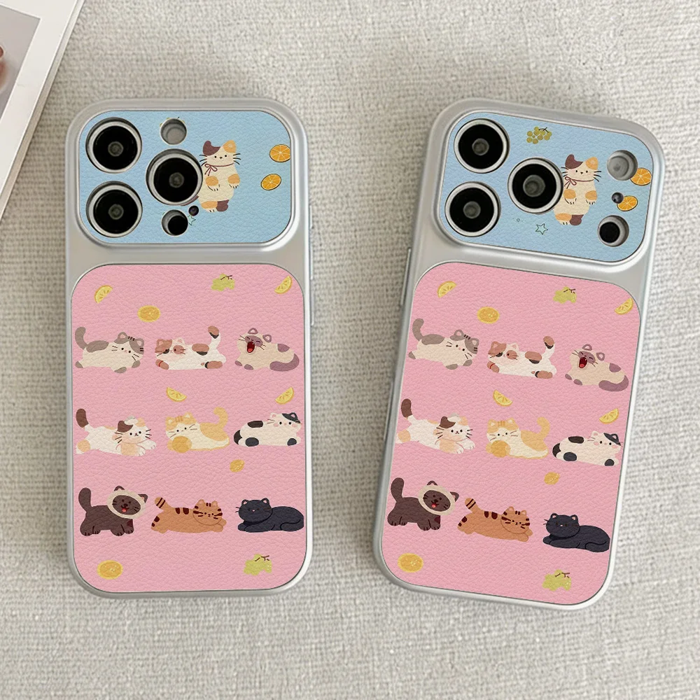 Phone Case for Samsung Galaxy A57 A56 A55 A54 5G A06 A07 A14 A16 4G Cases Large Window Shockproof Leather Cover Anti-Fingerprint
