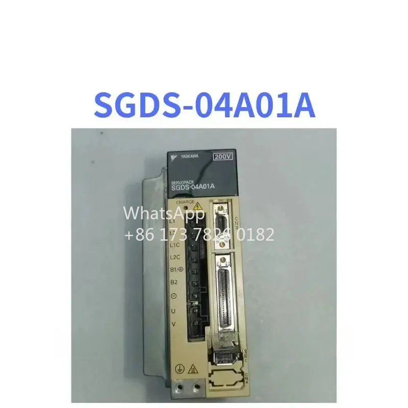 

SGDS-04A01A Подержанный сервопривод 400 Вт, тестовая функция ОК