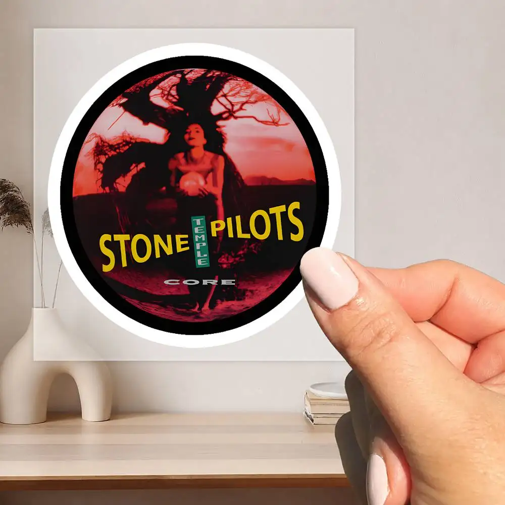 Stone Temple Pilots Core Waterproof stickers for decorating car windows motorcycles and computers.