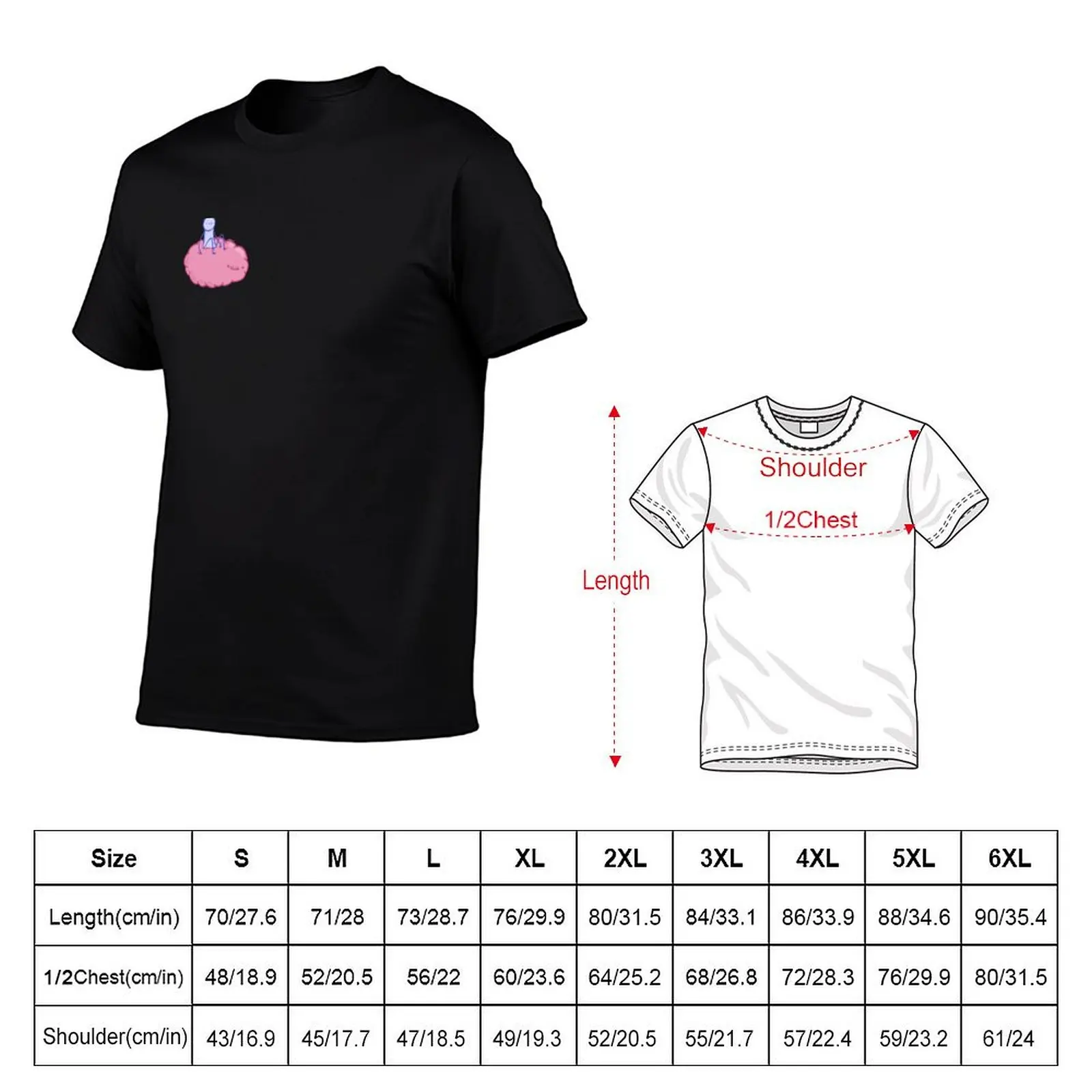 pink cloud creature taxi T-Shirt Quick Dry Light Sports T-Shirt
