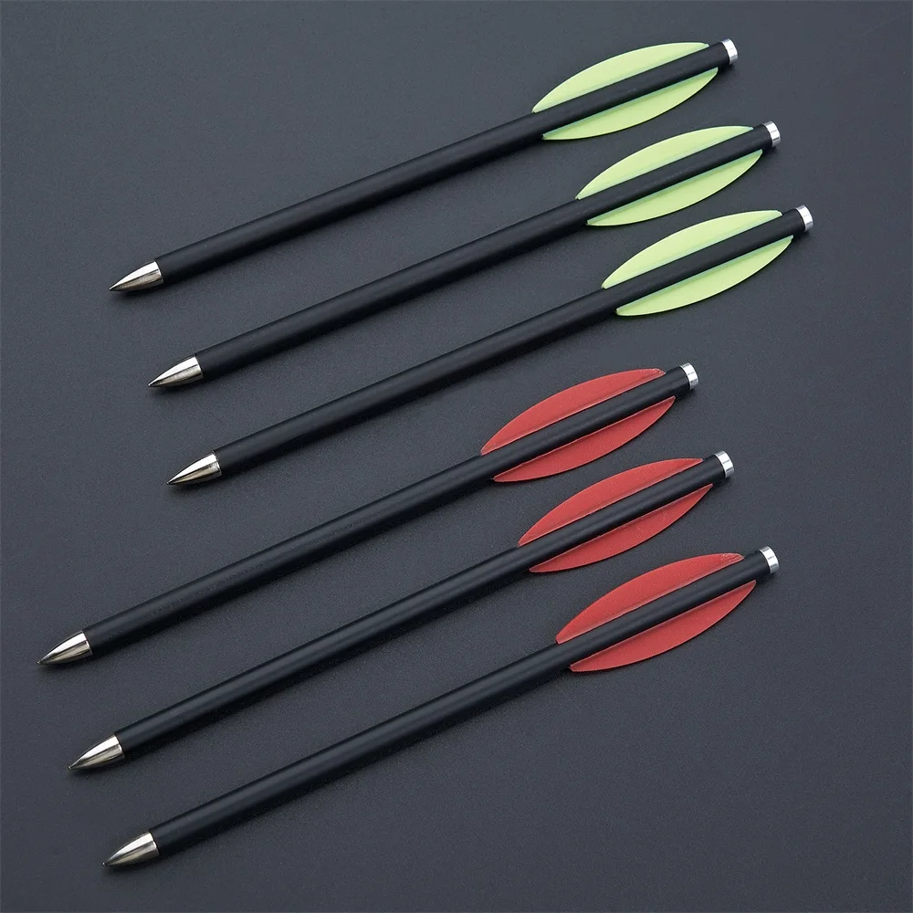 Mixed carbon crossbow for outdoor sports shooting, 6.3 inch, Willow feather, 6pcs/12PCs/24PCs