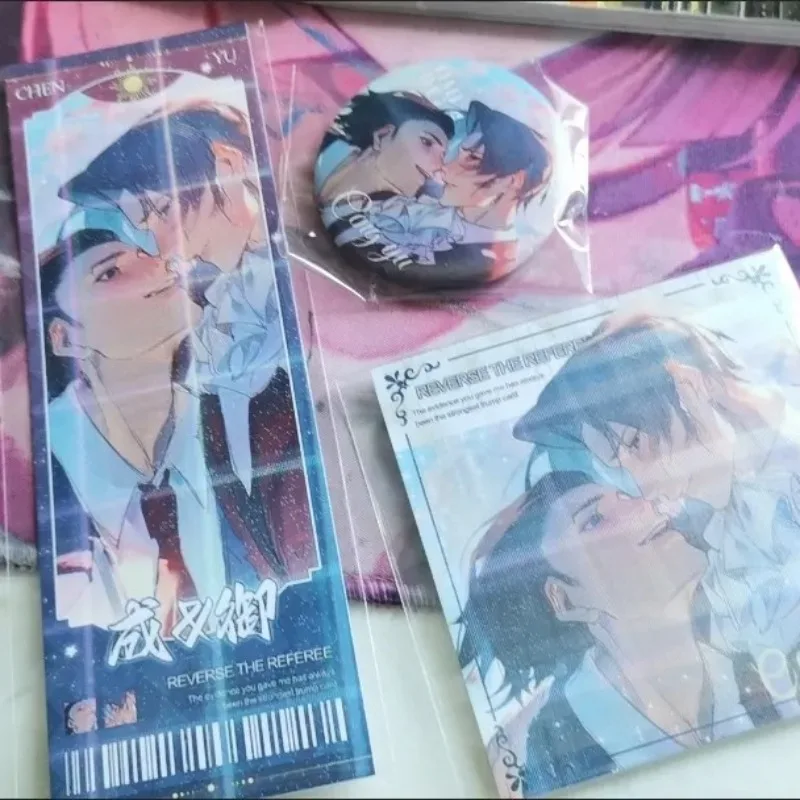 

Anime Ace Attorney Miles Edgeworth Phoenix Wright Retro Badge Laser Ticket Card Cosplay Collection Birthday Gift Signature Card