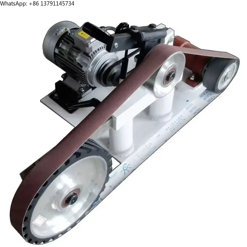 

2 X 72 Belt Grinding Machine Metal Plate Sand Knife Belt Grinder Machine