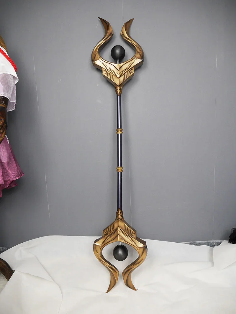 Game LOL Dark Cosmic Lux Wand Cosplay Props Halloween Christmas Fancy Party Props  for Carnival Comic Show