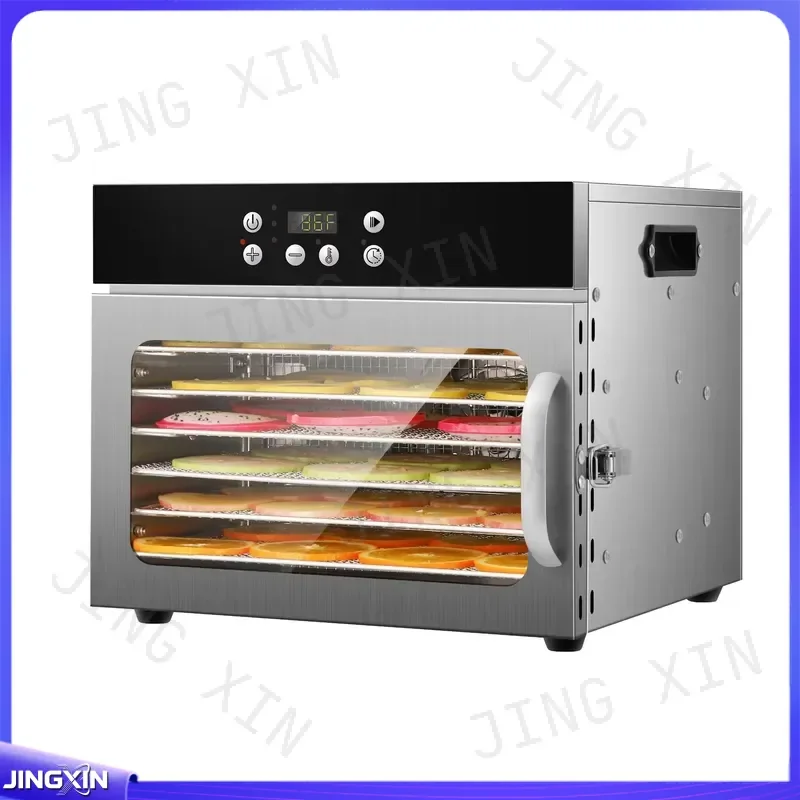 custom for 8 Tier Stainless Steel Food Dehydrator Machine for Pet Treats Vegetables Fruits Meat Jerky Dryer Kitchen Appliance