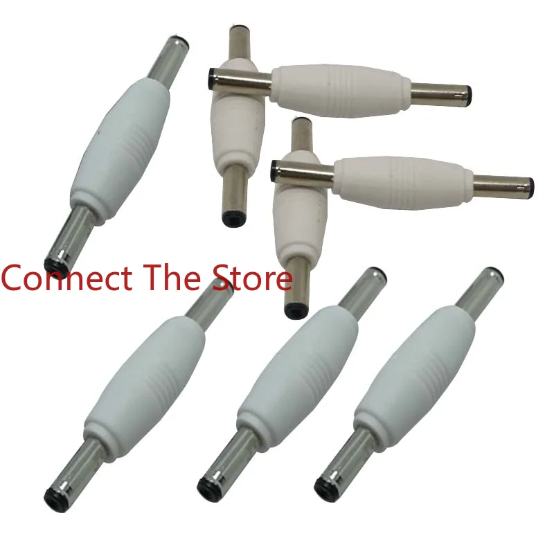 7PCS DC Power Charging Male Connector 3.5 * 1.1  To  Adapter White  Extension Cable   3511 