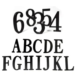 家の数字の記号,ドアの看板,アパートの名前,ホテルの大統領,0〜9