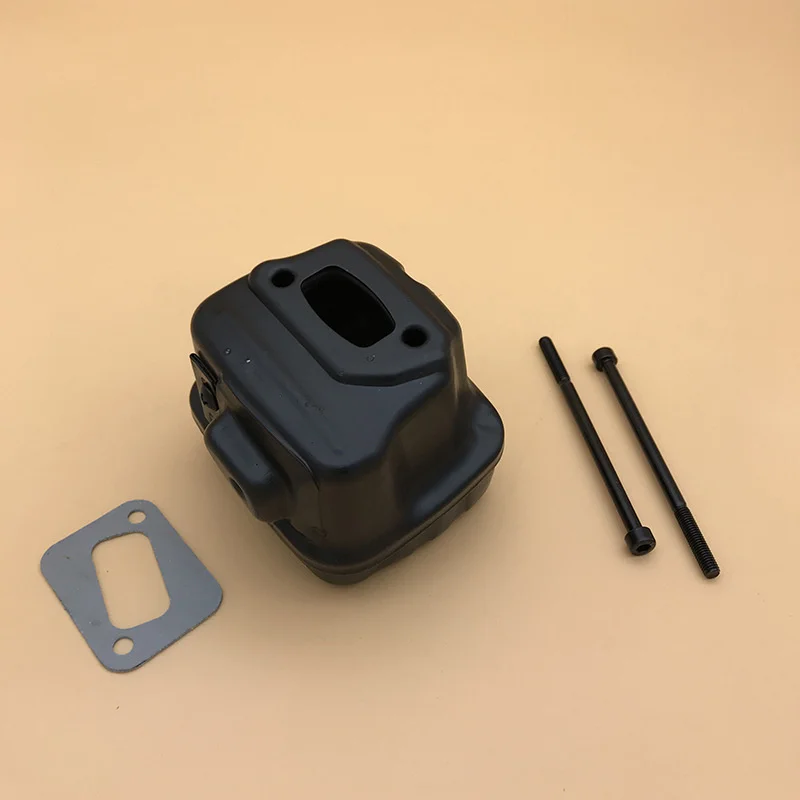 كاتم صوت العادم مع حشية لhusqvarna ، استبدال ملحقات المنشار ، إصلاح inway ، way ، طقم 346XP ،
