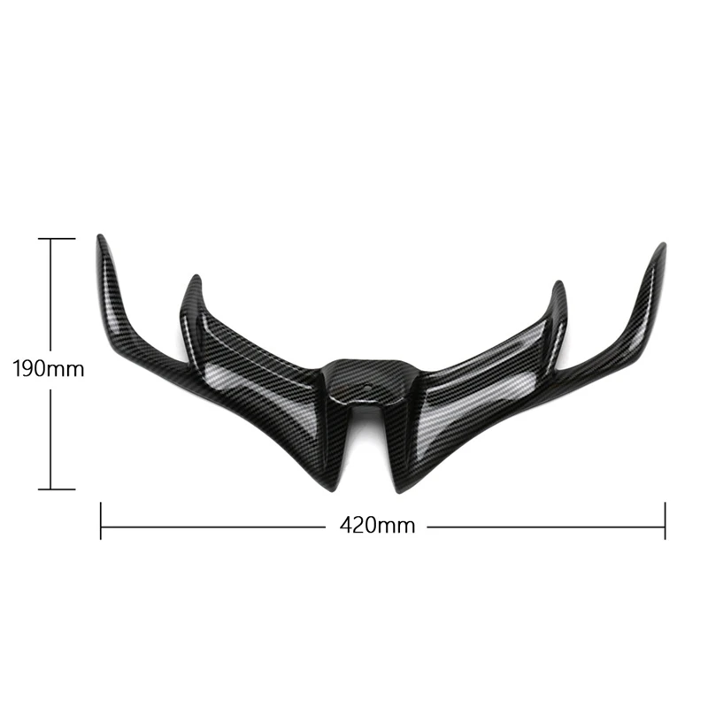 Motorcycles Front Panel Winglet Fairing Guards For Yamaha YZF R15 V3.0 2017-2019 image 6