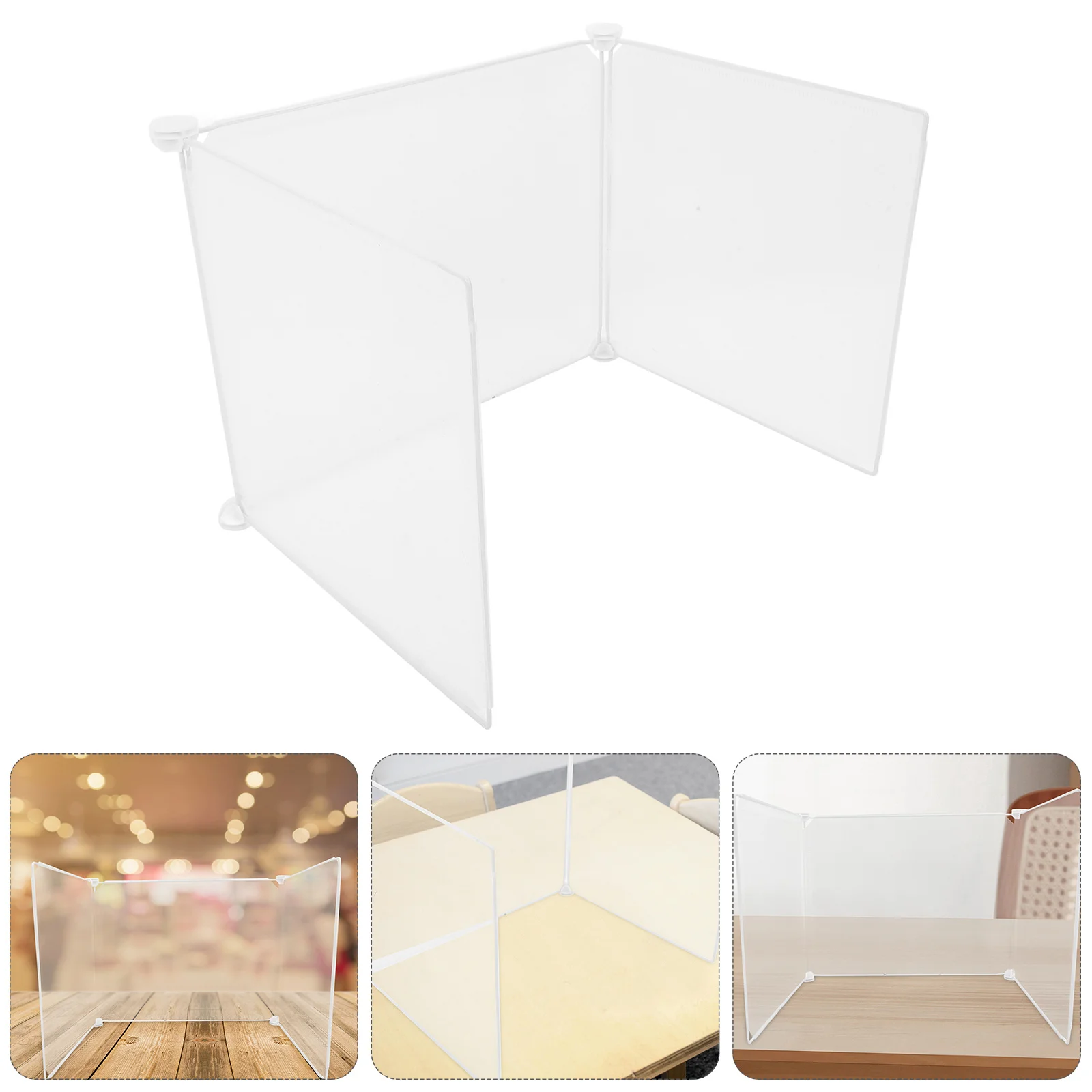 

Desk Divider Board Removable Desktop Panel Portable Countertop Barrier Sneeze Guard For Office School Classroom Divider Screen