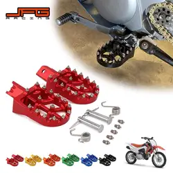 Motorcycle Universal CNC Colorful Footpeg Footrest Foot Pegs For HONDA CRF XR 50 70 110 M2R SDG DHZ SSR KAYO Pit Bike