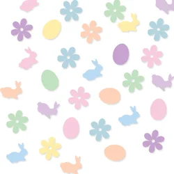 Easter Bunny Egg Flower Confetti Party Decoration Confetti DIY Tabletop Decoration Supplies