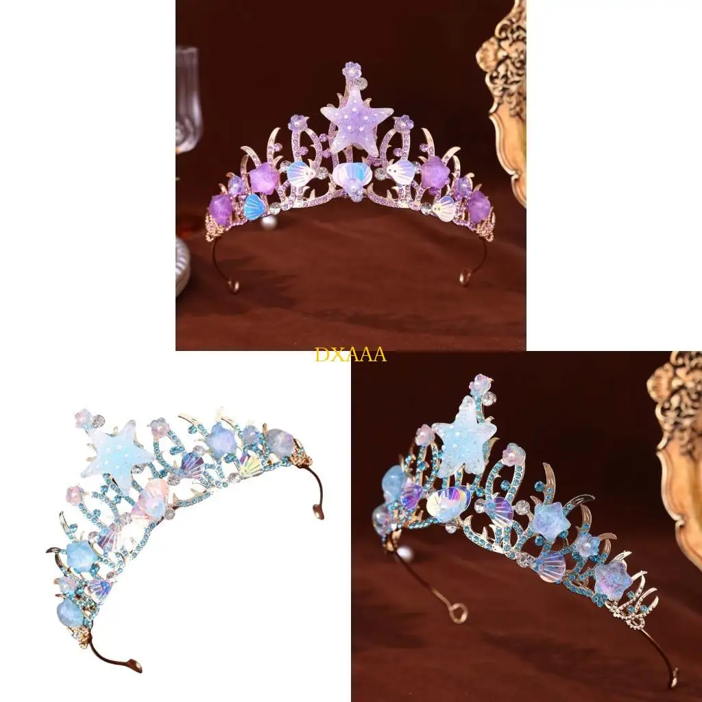 

DXAA Wedding Rhinestones Crowns for Wedding Hen Party Bride Headwear Crystal Studded