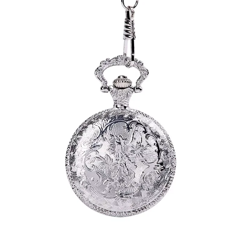 1032 سلسلة قطار كلاسيكية كبيرة ذهبية قاطرة كبيرة ريترو الذهب الجبهة الوجه التصفيق الجدول وجه أبيض كلمة سوداء 1032