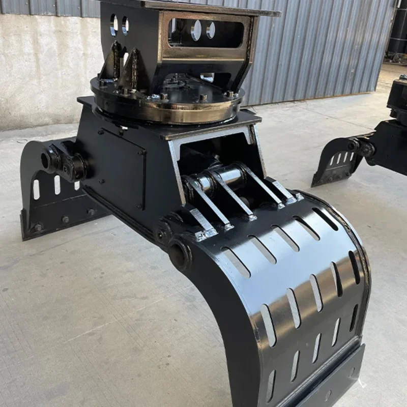 

For Sea Shipping CustomizedCore Motor Component New Excavator Hydraulic Rotating Grapple for Construction & Farm Industries Demo