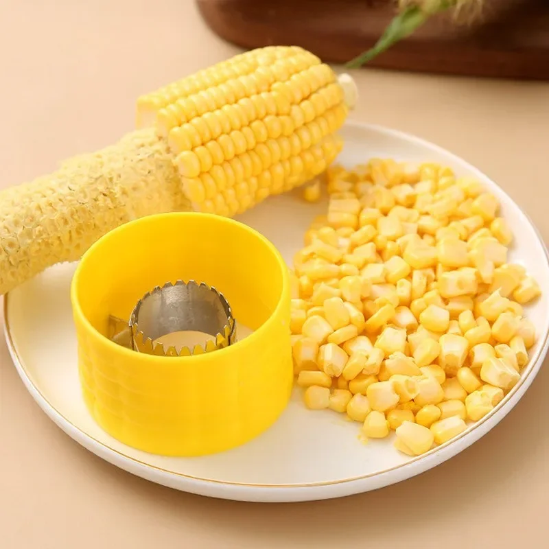 JJTHNCR Corn thresher 304 stainless steel kitchen gadget accessories corn kernels cereal cob thresher fruit and vegetable tools