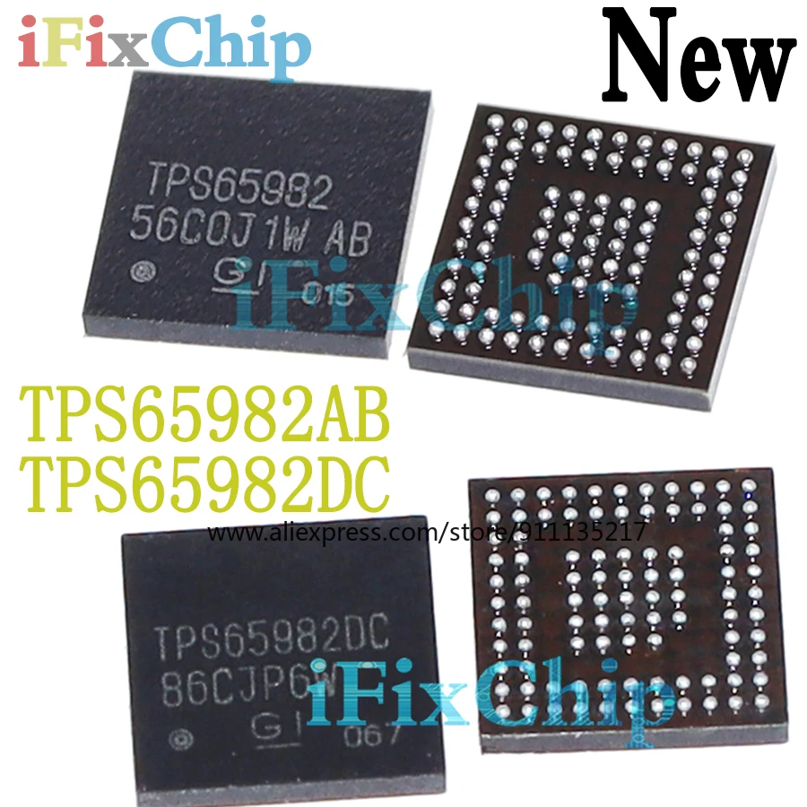 TPS65982 TPS65982AB TPS65982ABZQZR TPS65982DC TPS65982DCZQZR TPS65982DCZQZ BGA Chipset, 100% nuevo, 1 pieza