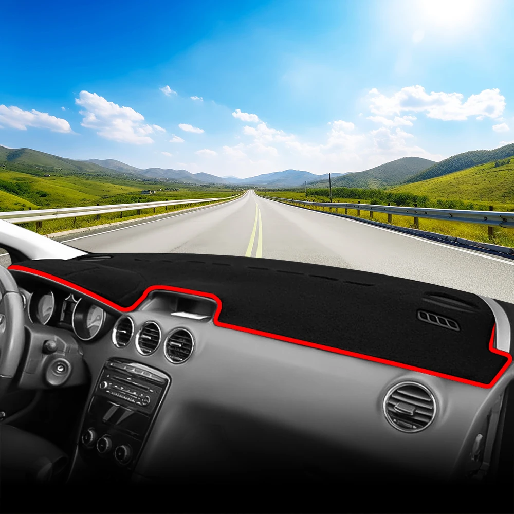 Für Peugeot 308 SW T7 308 GTI 2007 2008 2009 2010 2011 2012 2013 Auto Dashboard Abdeckung Matte Sonnenschutz Nicht-slip Pad Zubehör