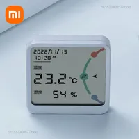 Xiaomi Electronic Temperature Hygrometer Dry & Wet Dual-use Indoor High-precision Electronic Smart Home Ultra-thin Screen Tool