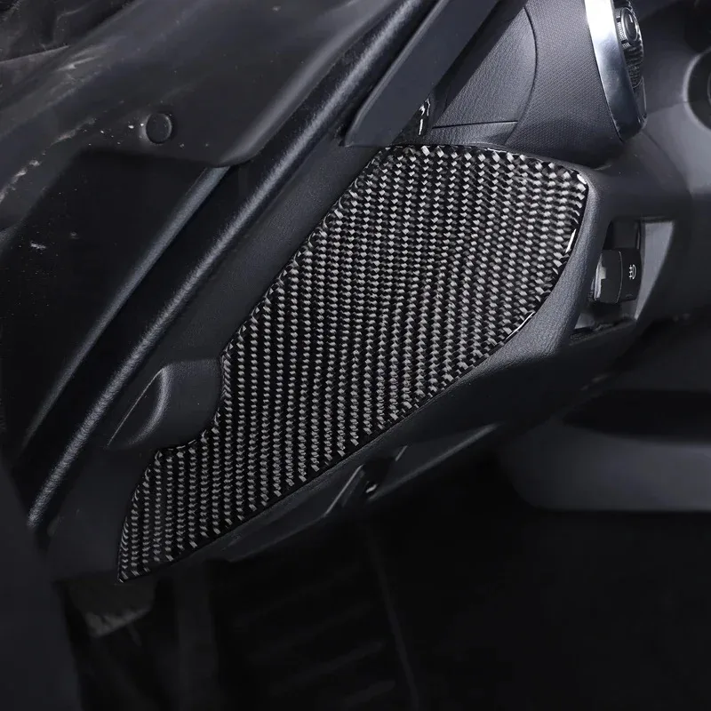 For Mazda MX-5 Miata Roadster 2016-2024 Soft Carbon Fiber Car Dashboard Side Panel Cover Trim Sticker Interior Car Accessories