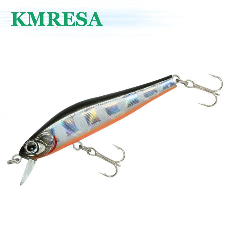 Pesca Hard Shallow Minnow Silent Fishing Lure 70mm 5.5g Magnetic Wobbler Slow Sinking Bass Pike Trout Artificial Bait