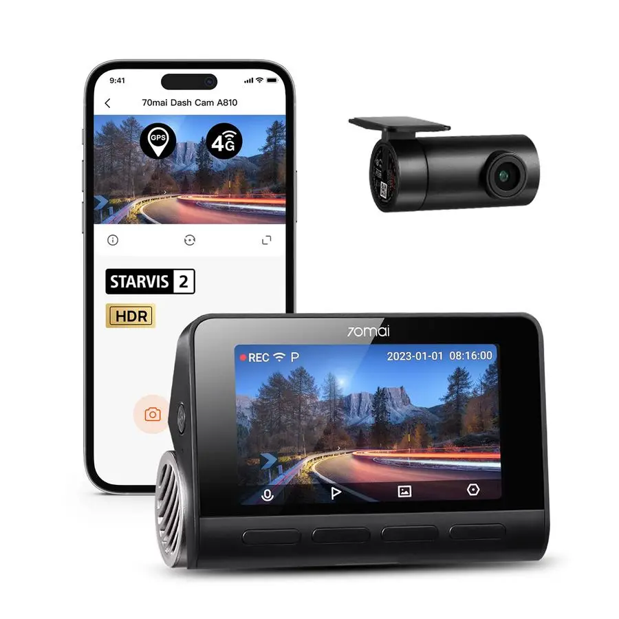 A810 4K Dash Cam Fr…