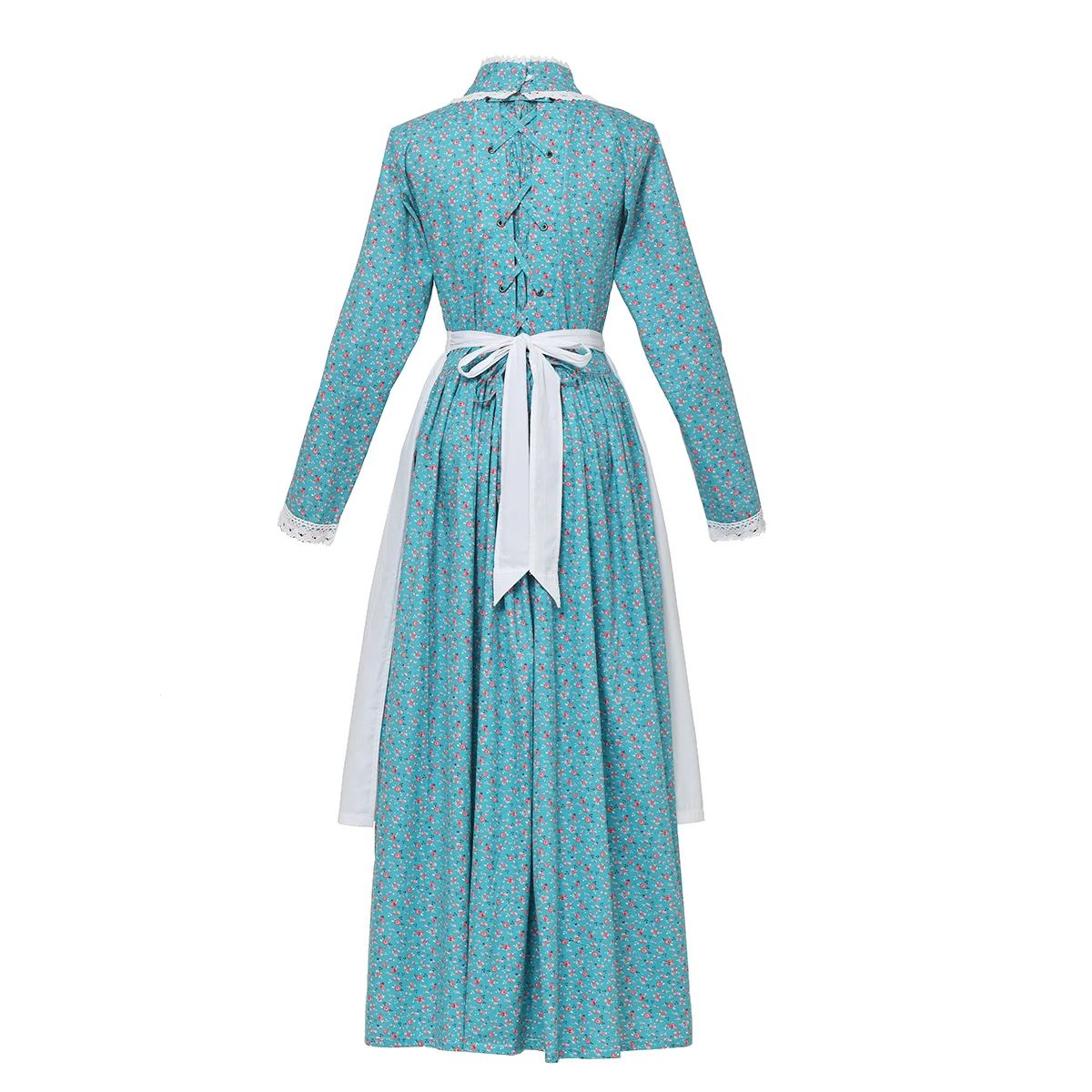 فستان رائد للنساء، ملابس تاريخية للثورة الأمريكية، زي استعماري متواضع من البراري