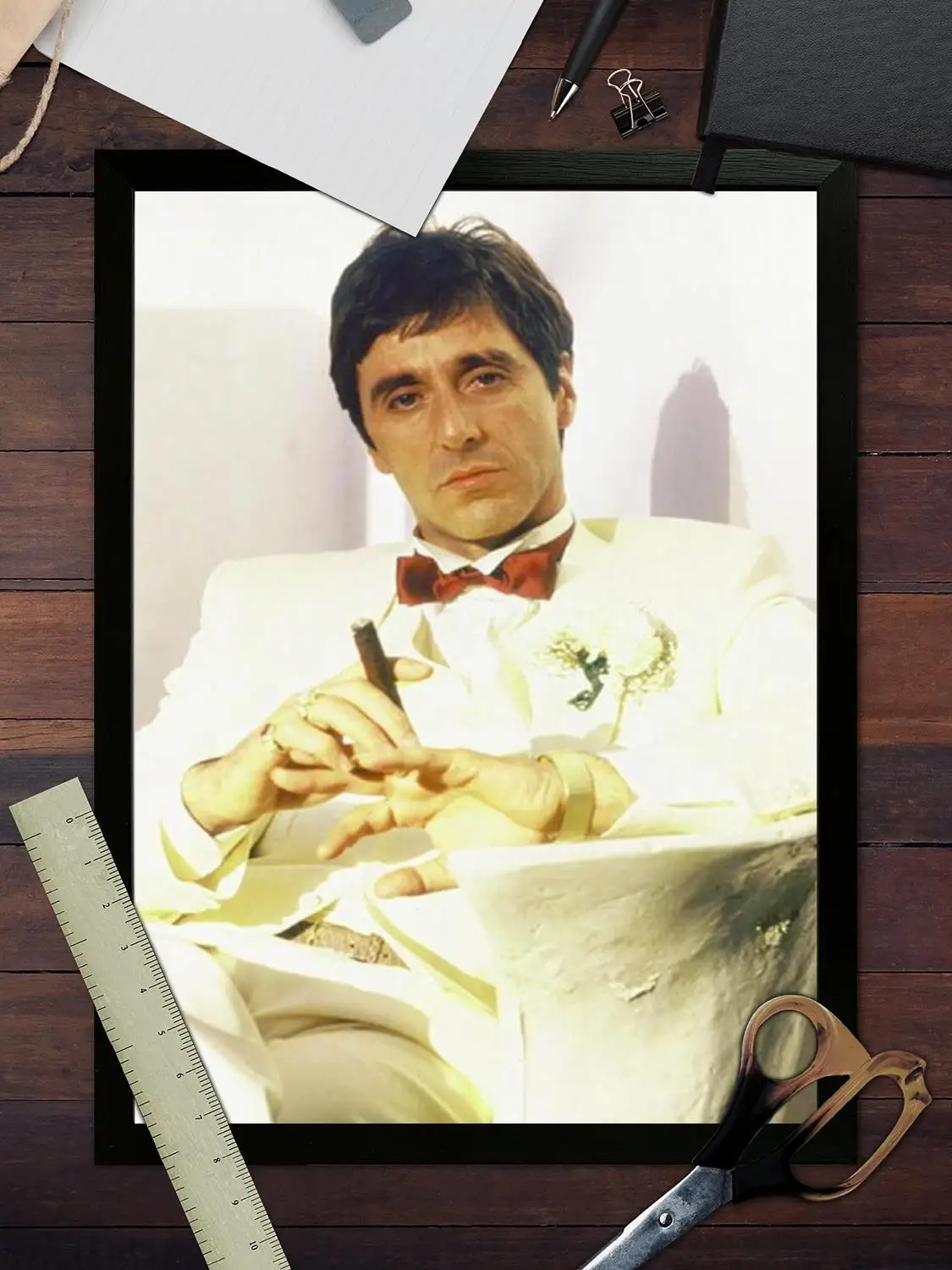 ملصق فني من القماش من carlitos Way وطباعة صورة فنية جدارية، ملصقات ديكور غرفة نوم عائلية حديثة، لوحة زخرفية #3