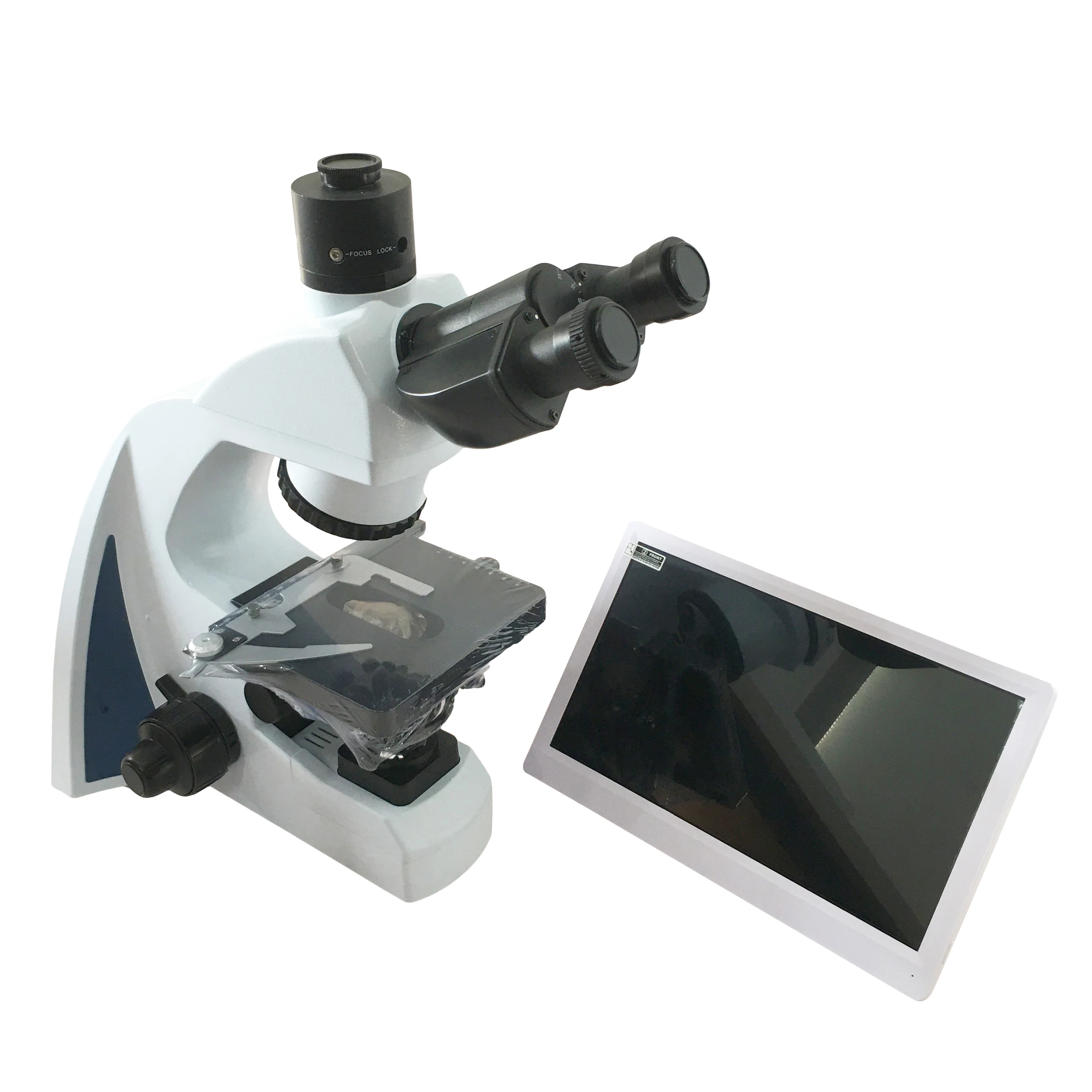 

Laboratory Equipment High Definition LED Digital Screen 40X-400X Electron Biological Microscope For Medical Research Cell Test