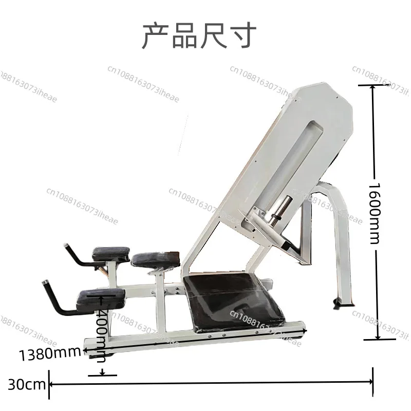 Commercial Gym - Specialized Steel Rear Pedal Machine Equipment Reverse Leg Hips Training Chest and Muscle Strength