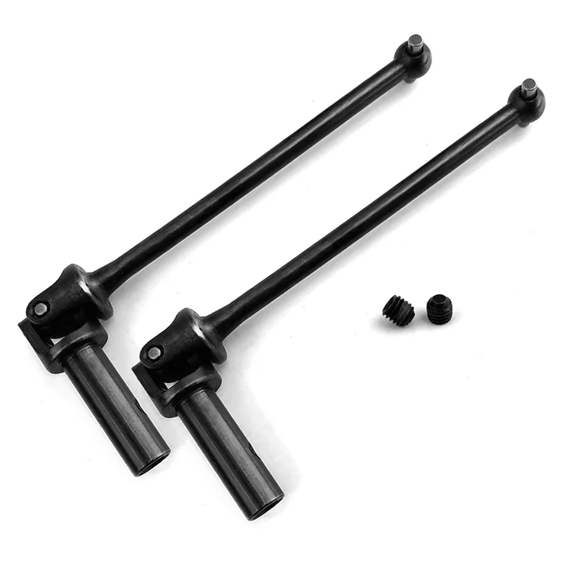 

ODIES-2Pcs Metal Front Drive Shaft CVD Driveshaft 312809 For FS 1/8 RC Car Upgrade Parts Spare Accessories