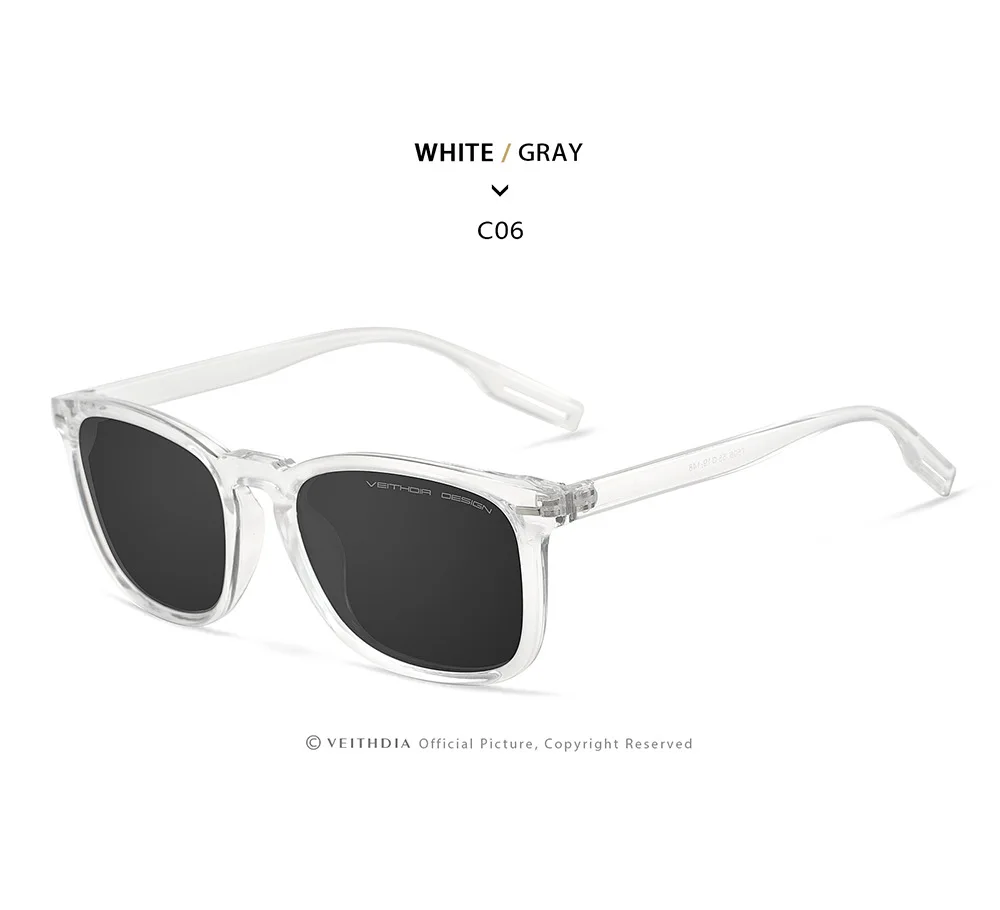 VEITHDIA Modische, klassische, polarisierte Herren-Sonnenbrille, Fahrbrille für Männer, photochrome Sonnenbrille mit UV400-Schutz – Detail 17