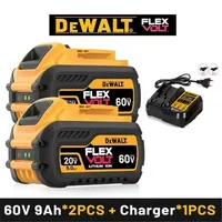 Dewalt 20V Battery dewalt flexvolt 5AH 6AH 9.0AH Rechargeable Lithium Ion Battery, Dewalt DCB200 Power Tool Replacement Battery