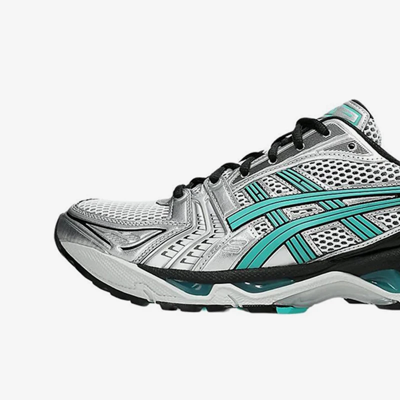 ASICS Genuine GEL-KAYANO 14 Unisex Comfortable Anti-Slip Sports Shoes 1203A740-100