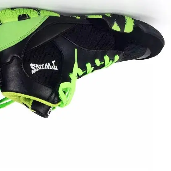 Professional Wrestling Shoes Boxing Fighting Leather Sports Shoes Indoor Soft Sole Training Competition Sports Boots