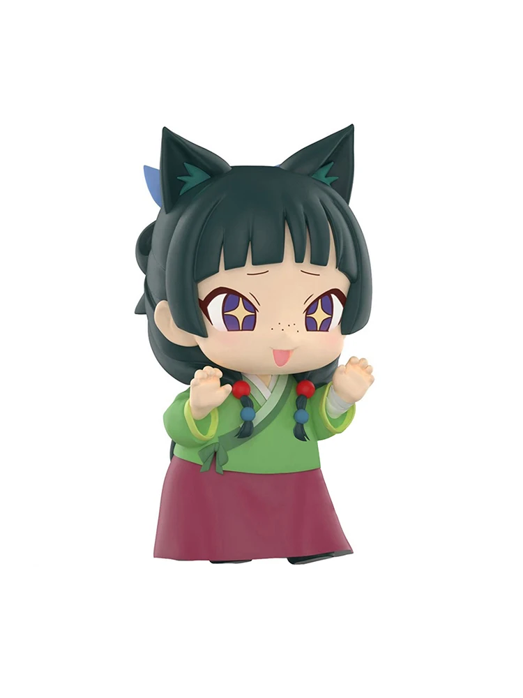 Anime Maomao Figurka Siedząca Figurka Kawaii Dekoracja samochodu Lalka model ozdoby na biurko Kolekcja anime zabawki Prezenty 10cm