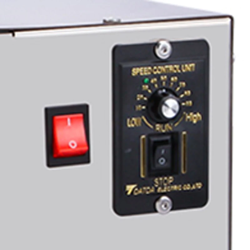 220V Commercial Small Sugar Coating Polishing Machine Stainless Steel Comes With Heating Drying Food Processing Equipment 500W