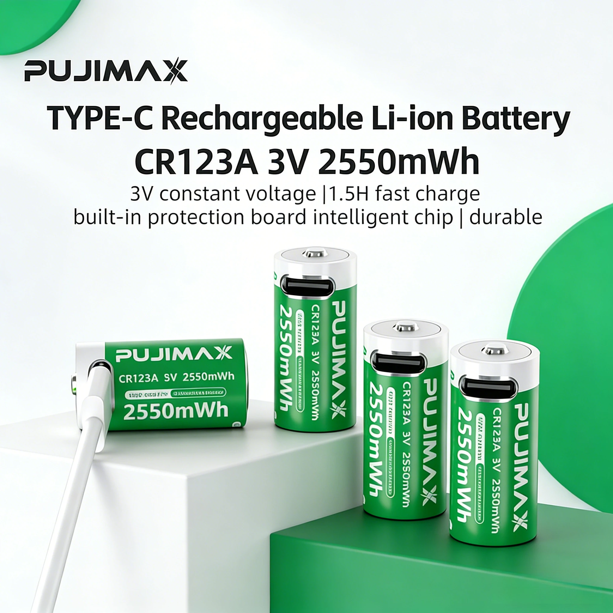 CR123A Lithium Batt…