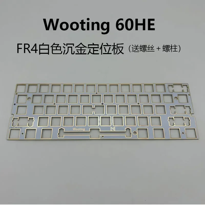 

Wooting 60HE клавиатура из пенопласта, позиционирующая пластина, звуковая панель, аксессуары для клавиатуры, PORON Sandwich, хлопковое нижнее белье, подставка для оси IXPE