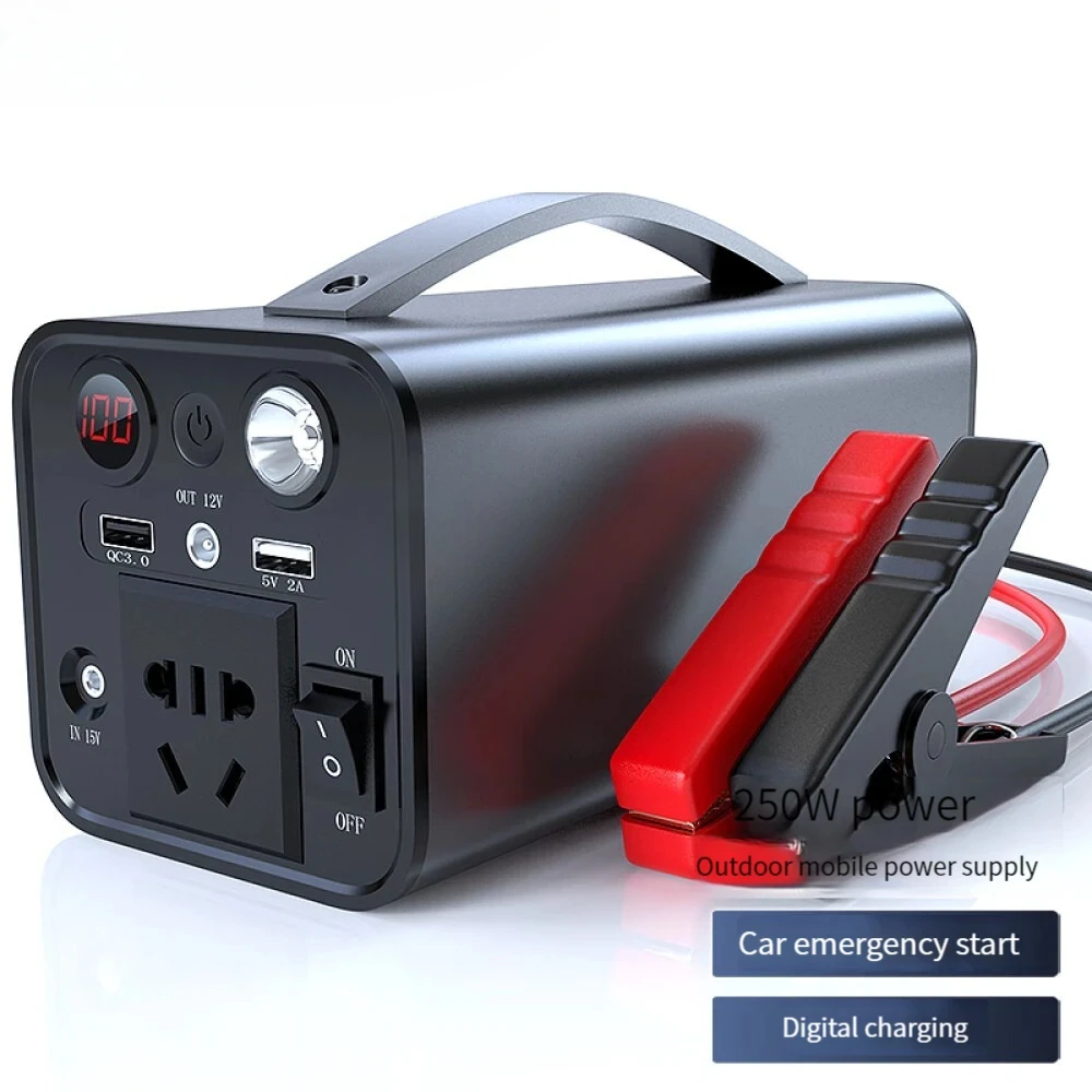 Soulor X16A car emergency start power supply12V  battery charger outdoor energy storage power supply 250W QC3.0  jump starter