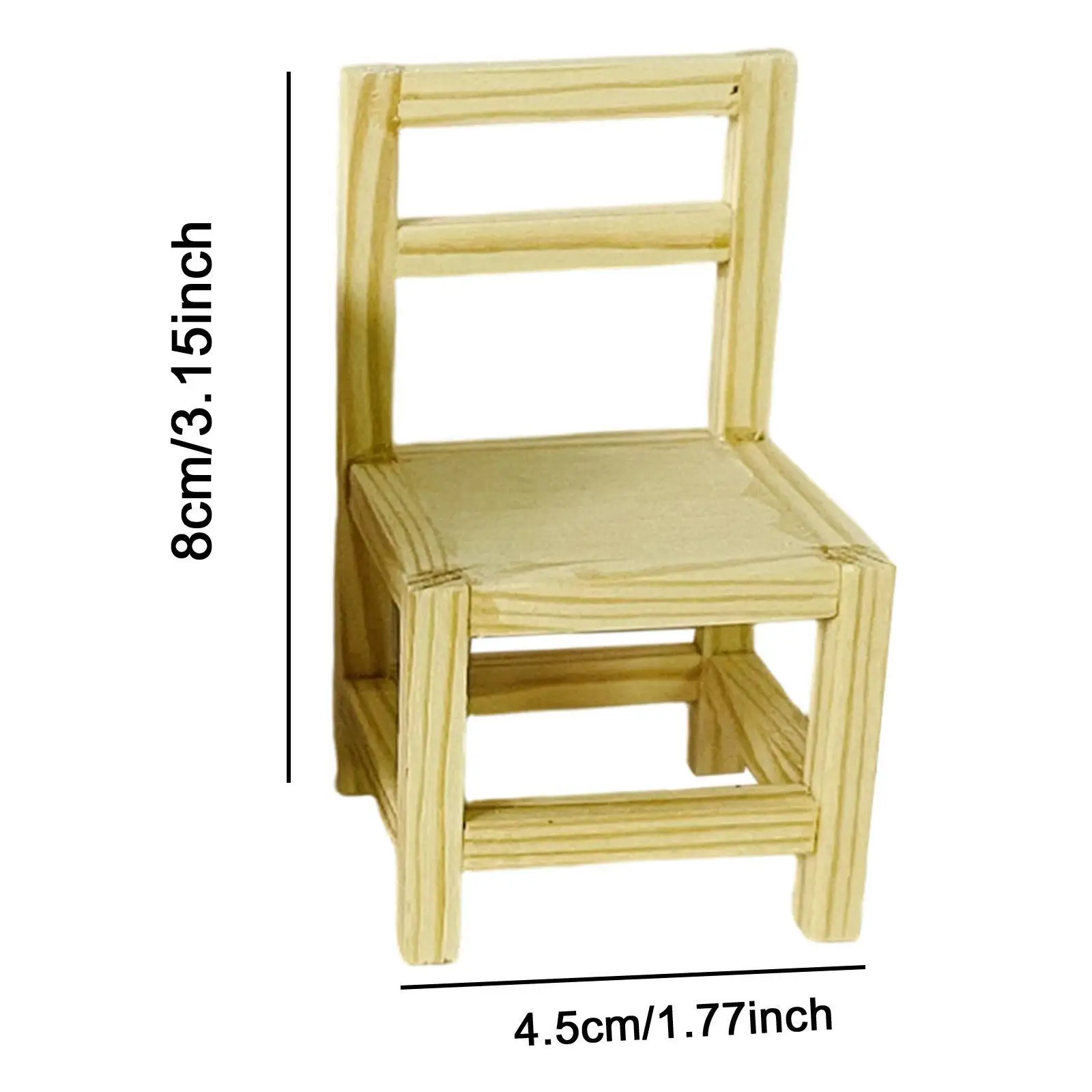 Dollhouse Wooden Furniture Dollhouse Living Room Decor Collection Wooden