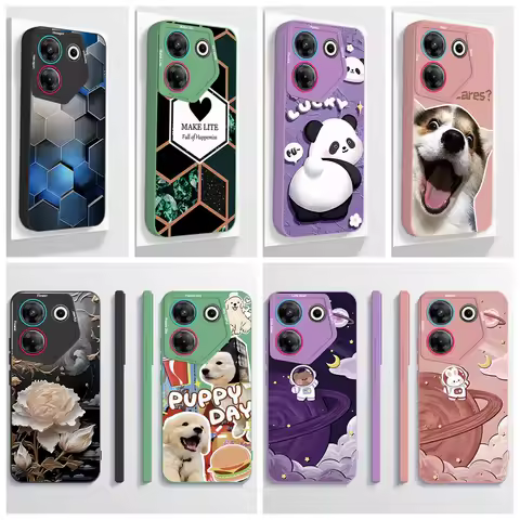 For Tecno Camon 20 Pro Camon20 20Pro 4G 5G Phone Case Aesthetic Soft Liquid Silicone Back Cover Full Protection Anti Choc Shell