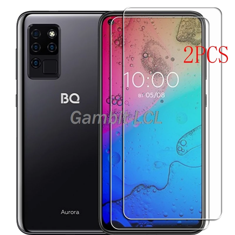 Untuk BQ 6430L Aurora Tempered Glass Pelindung Di BQ6430L 6.4INCH Pelindung Layar Ponsel Cover Film