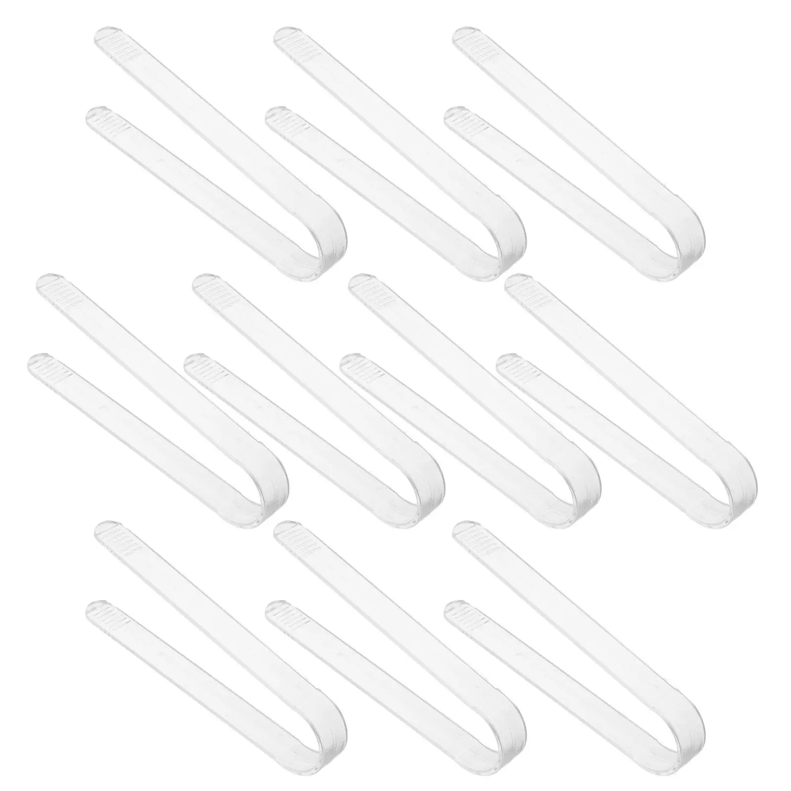 10Pcs Succulent Gardening Tools Set Acrylic Cactus Planting Clamp for Indoor Plants Safe Transplanting Non-Slip Potting Tweezers