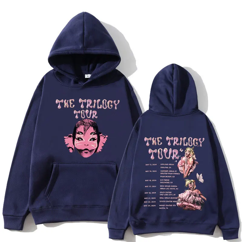 Melanie Martinez The Trilogy Tour Portals Hoodies Mens Women Clothing Long Sleeve Hooded Sweatshirts Harajuku Pullover Fans Gift